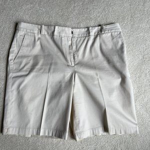 Talbots Womens Chino Shorts Lightweight  Size 12  Lightly worn